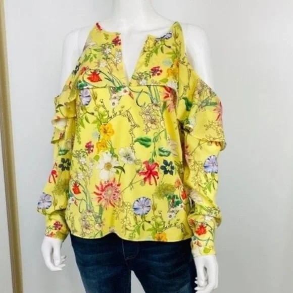 Parker Abby Cold Shoulder Blouse - Picture 6 of 6